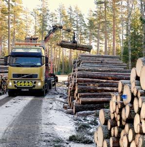 6 FÖRVALTNINGSBERÄTTELSE Vad gäller mätningskostnaden för stockmätning uppgick kostnaden för mätning av sågbara sortiment till 5,65 kr/m3fub (5,65) och för stickprovsmätning av massaved till 95,54