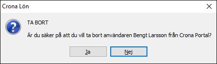 Uppstart Brukare. Denna inloggning har tillgång till de anställda som finns inlagda som assistenter på just denna brukare och används vid programtillägget LSS.