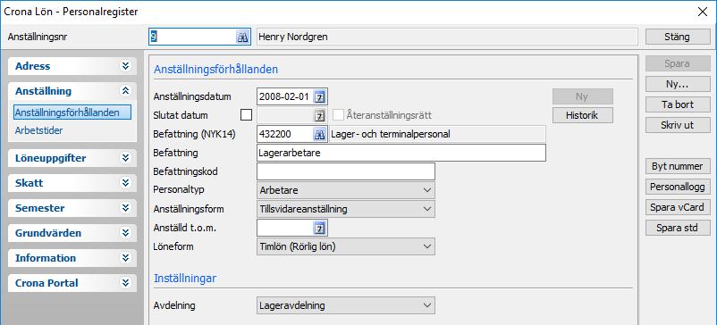 Uppstart 7 [Stäng] avdelningsregistret och stäng slutligen företagsinställningarna genom att trycka [OK].