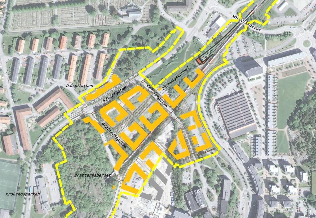 Avtal mellan kommun och exploatörer ca 80 lgh 1 2 ca 560 lgh + förskola 3 4 ca 300 lgh ca 170 lgh Skärgårdens Byggteknik AB - område 1 Skärgårdens Byggteknik (Ekonomisk Förening SBT 1 Properties) är