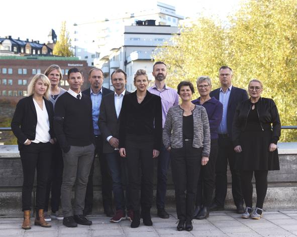 ÅRSREDOVISNING 2017 8 (97) RMV:s ledningsgrupp: Helena Norman, Ann Lemne, Elias Palm, Anton Svensson, Stefan Lundmark, Åsa Ring, Johan Karlsson, Monica Rodrigo, Ewa Grodzinsky, Tomas Lindfors och