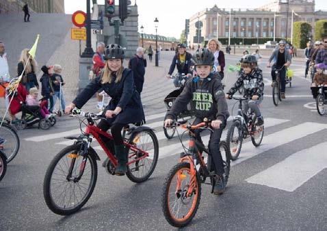 Vi delade även ut ett pris: Årets cykelhjälte.
