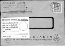 (Färgfoto) o 550:- 404 10 Kristianstad, 8 Kr orange, tn 11,5, vackert ex med ovanlig perforering och i tidigare ej dokumenterad färg.