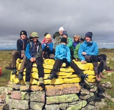 I början av augusti begav sig en grupp Frilufsare, tillsammans med sina ledare TRÄFF & TURBLADET TILL FULUFJÄLLET MED FRILUFSARNA Foto: Kristin Persson Kristin och Magnus samt fjälledaren Sven