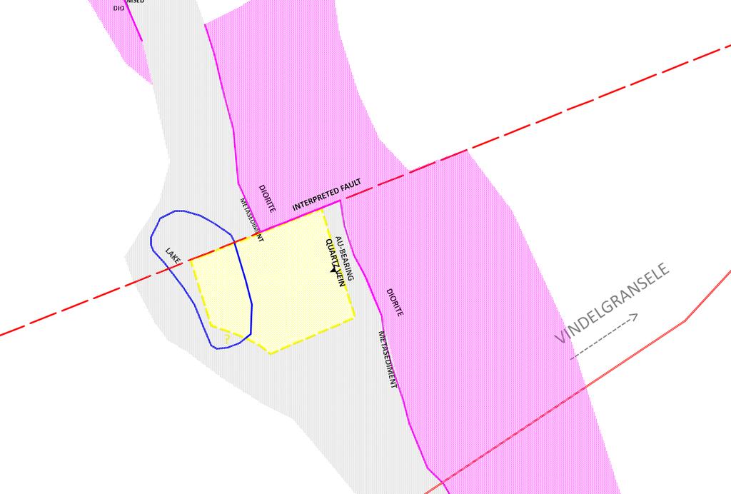 5. Fäbodtjärn geologisk tolkning,