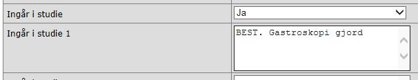 Förändring 3: Rekommendation att gastroskopera I Sverige, liksom många andra länder, har vi under de senaste decennierna avstått från gastroskopi som en del av förberedelserna inför obesitaskirurgi.