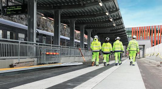 Hållbar infrastruktur Vi bidrar starkt till utvecklingen av samhället genom att erbjuda specialisttjänster och tekniska lösningar för uppgradering och nybyggnad av infrastruktur.