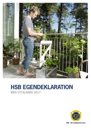 OM DEN HÄR PUBLIKATIONEN Den här hållbarhetsrapporten är en redovisning av HSB Göteborgs hållbarhetsarbete.