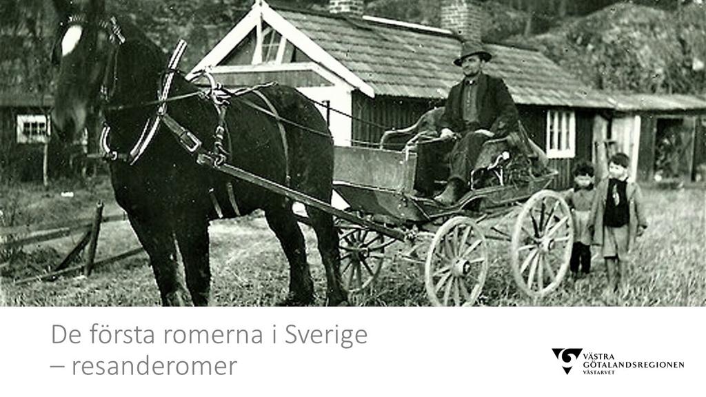 De romska gruppernas invandringshistoria i Sverige. Resanderomerna har funnits i Sverige sedan 1500-talet. De finska romerna kom samtidigt men lämnar Sverige 1809.