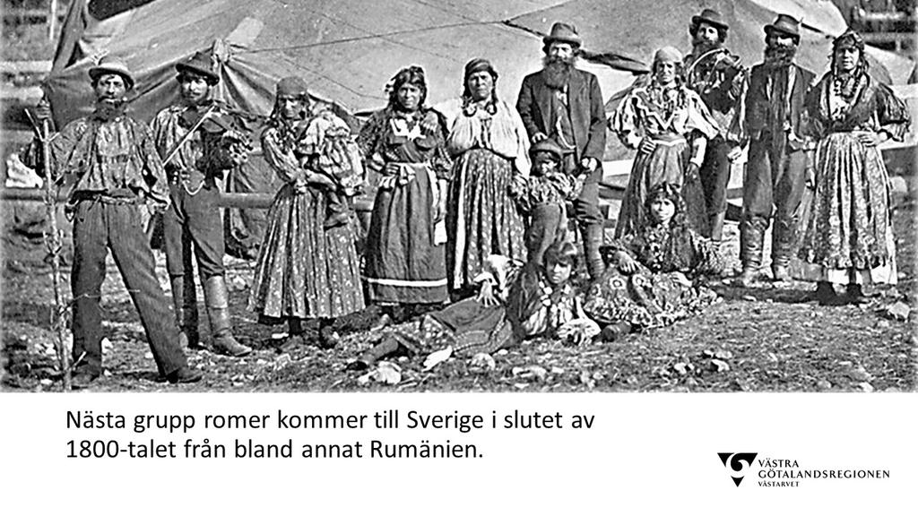 Resanderomska barns möjlighet till skolgång. Fram till 1900-talet var den mycket bristfällig på grund av att de inte tilläts slå sig ner och bli mantals-/kyrkoskrivna.