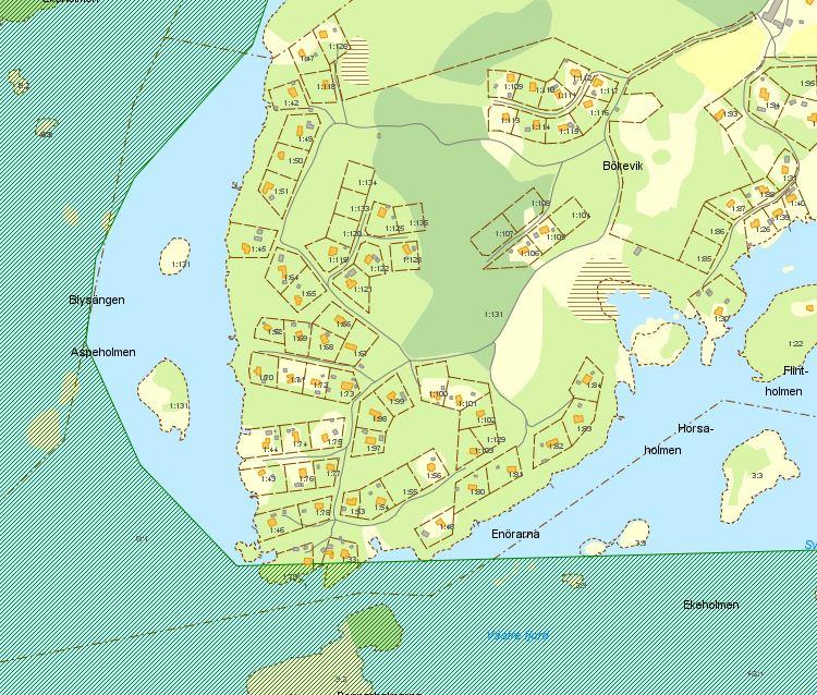 Området ligger i närheten av riksintresse för naturvård och hela området är riksintresse enligt de geografiska bestämmelserna i MB 4:4.