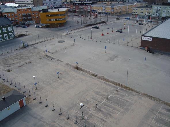 Kretsloppsstugan byggdes i början 2000-talet. Garage och nya parkeringsplatser Bodens kommun beslutade år 2011 att bygga ett parkeringshus vid dåvarande Åhléns varuhus.