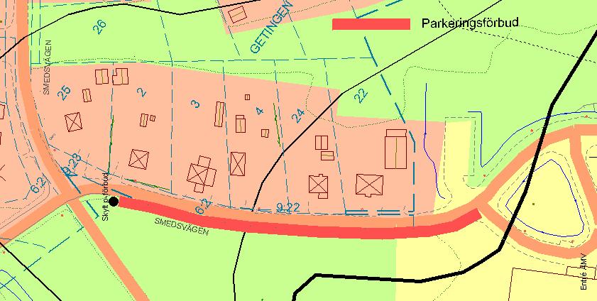 Bilaga till miljö-, bygg- och hälsoskyddsnämndens protokoll 2007-10-24 92 Arvidsjaurs kommun Lokal trafikföreskrift 19/2007 Arvidsjaurs kommuns lokala trafikföreskrift om förbud att parkera efter del