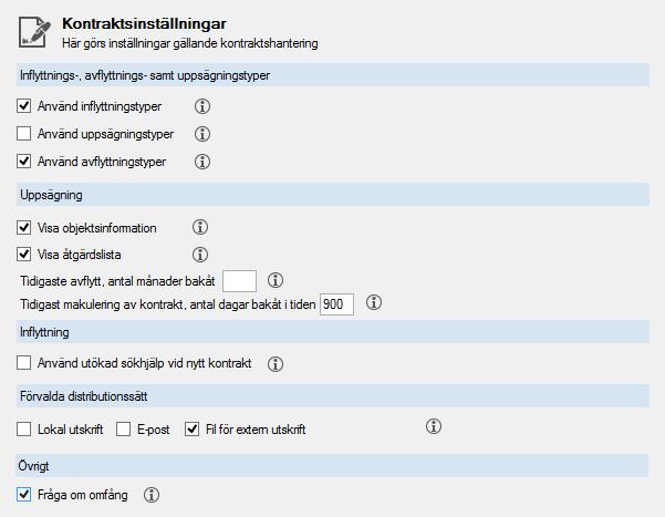 Boka förskottsbetalning som skuld Vid betalning i förskott bokas betalning mot Skuldkonto förskottsbetald hyra inställt under Kontovärden-Övrigt.