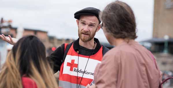 Andreas Samuelsson är frivillig värvare för Röda Korset i Göteborg. Bred insamling av medel För att finansiera våra insatser krävs pengar, inte minst långsiktiga och kontinuerliga intäkter.