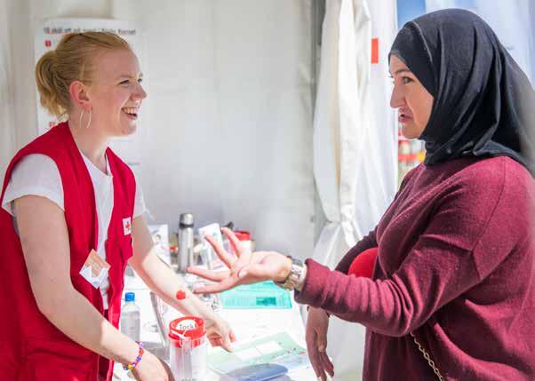 Röda Korsets Folkhögskola, lärare och lokaler 4 700 deltagarveckor.
