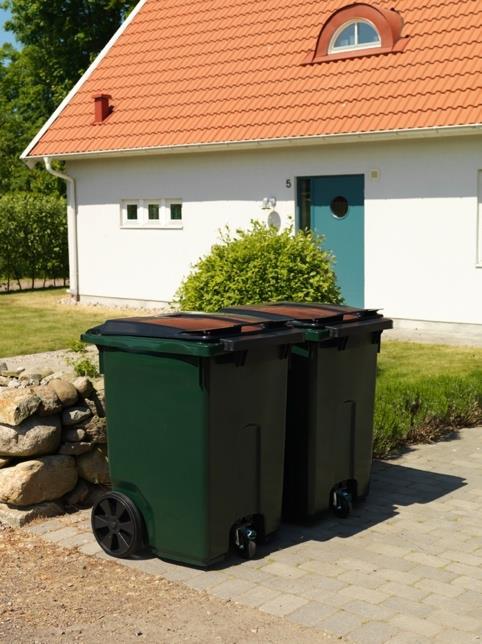 ena kärlet töms varannan vecka och det andra kärlet var fjärde eller i vissa fall var sjätte vecka. Hur kommunen väljer att disponera facken i kärlen varierar.