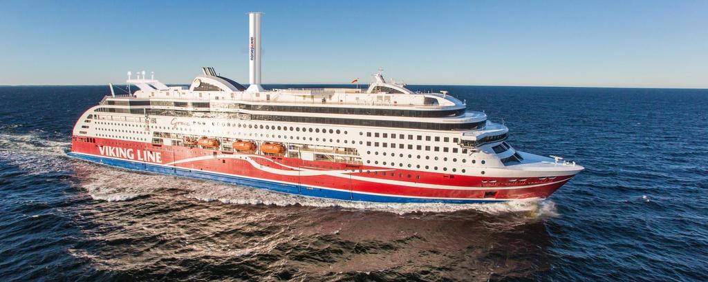 Hybridfartyget Viking Grace får ett segel Fartyget blir det första hybridfartyget som