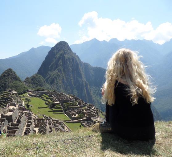 Resan fortsatte upp genom Bolivia, till La Paz, Isla del Sol och slutligen till det magiska Machu Picchu.