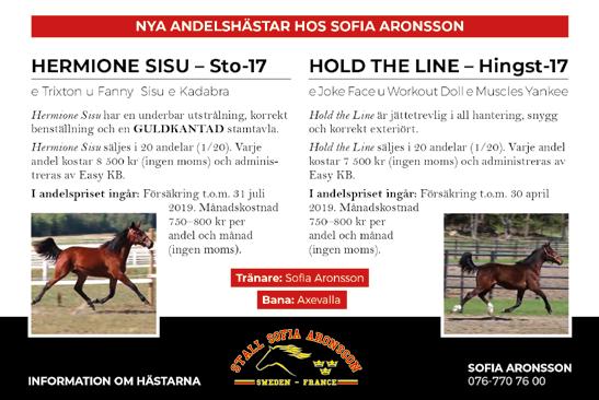 SENSEY C.H.* (RU) 9 *, AK 9,mbr. h. e Singinginthebreeze - : --,a 090 : 0 6--,0a 00 0 Tot: -- 9 Sparta e Pine Chip Vilkin A Ry / 60,0 a - - - - Uppf: Chalov V.E., Ryssland Vilkin A Ry / 600, a - - -