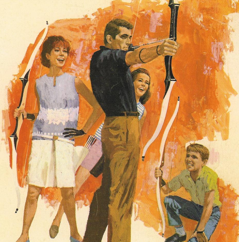 Bilden av bågskytte Archery a man s game, a women s sport, a child s play!