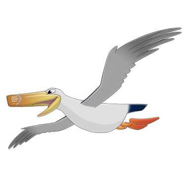 Guide för lärare Kapitel 4 Hon är en albatross från Midway-atollen i Stilla havet och finns med genom hela utbildningsmaterialet.