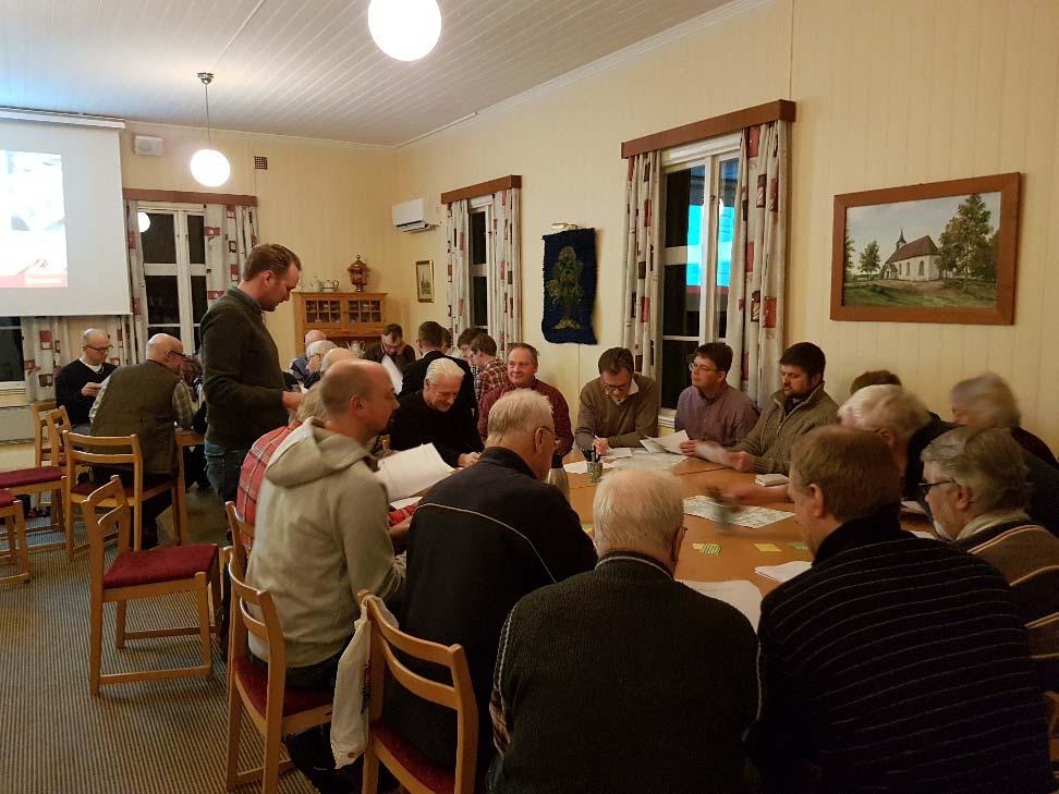 I samband med frågeformuläret delades också en karta ut över området. Kartan syftade dels till att hjälpa deltagarna att lokalisera sig i området och dels till att väcka idéer.