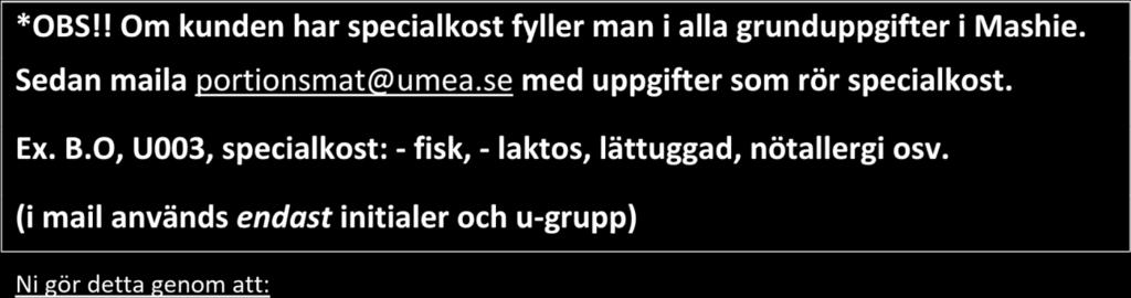 2 av 7 Rutin vid ny kund När kund har beviljats matleveranser skickas uppdraget till vald utförare.