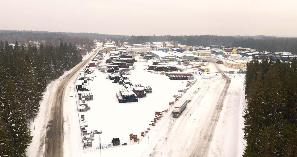 RÖRPOSTEN PIPELIFE BYGGER PIPELIFE BYGGER PIPELIFE BYGGER PIPELIFE BYGGER PIPELIFE Pipelife investerar miljoner i båda sina anläggningar i Sverige. Det är för framtiden.