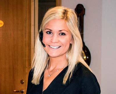 Jag började i produktionen i Ölsremma där jag jobbade i nästan sju år och har sedan några år tillbaka haft en kombinerad tjänst reception/ekonomi. Vad tror du om det nya jobbet?