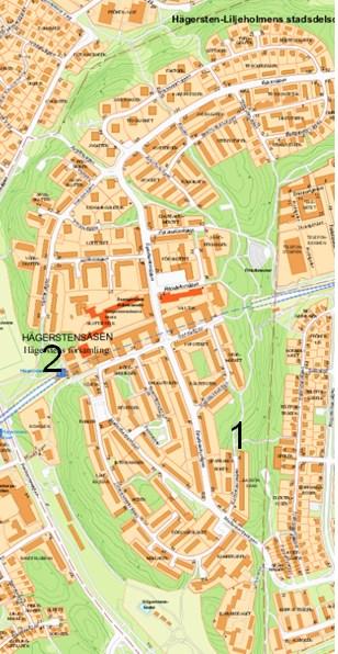 Sida 10 (16) Hägerstensåsen På Hägerstensåsen kommer det att byggas 400 nya lägenheter under perioden.