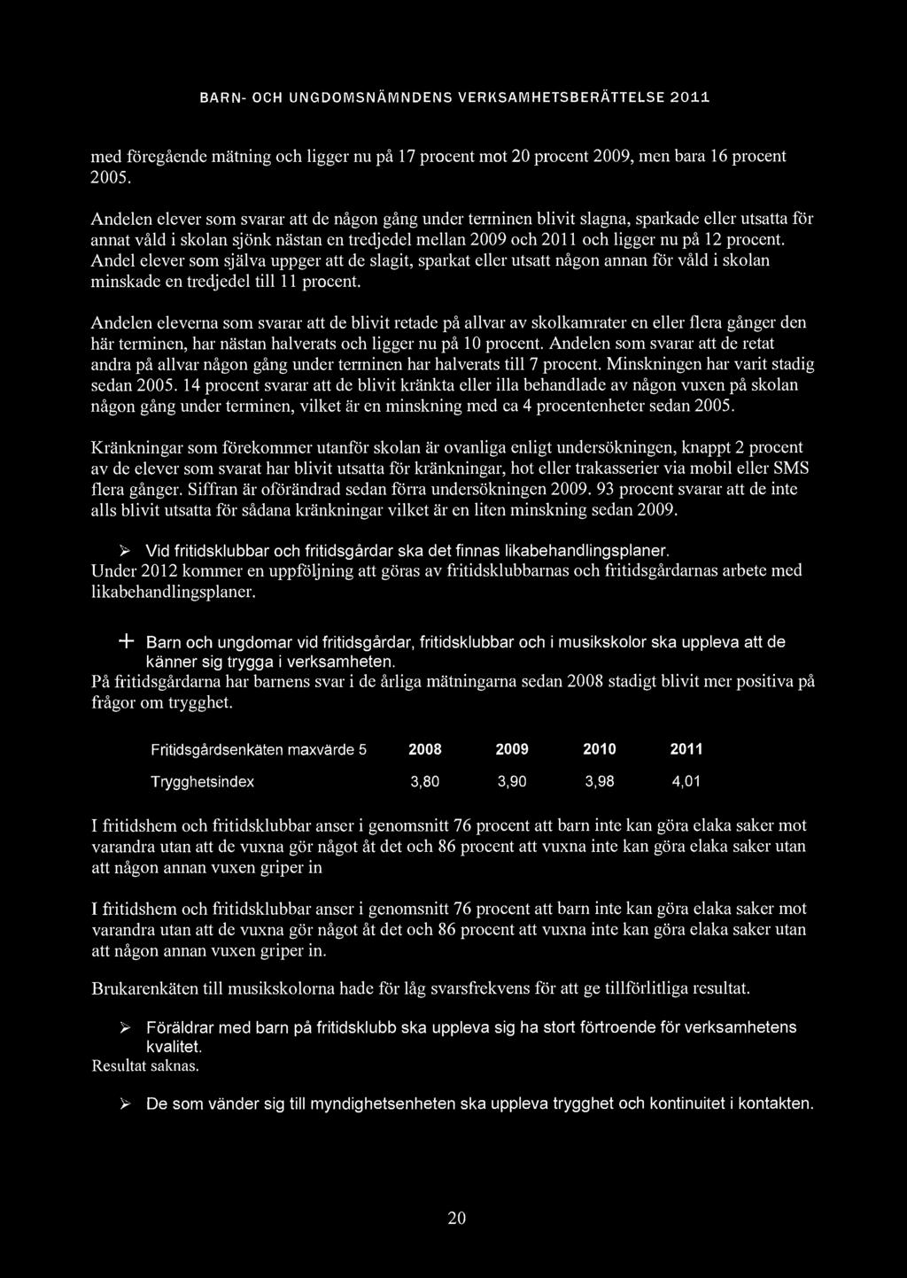 med föregående mätning och ligger nu på 17 procent mot 20 procent 2009, men bara 16 procent 2005.