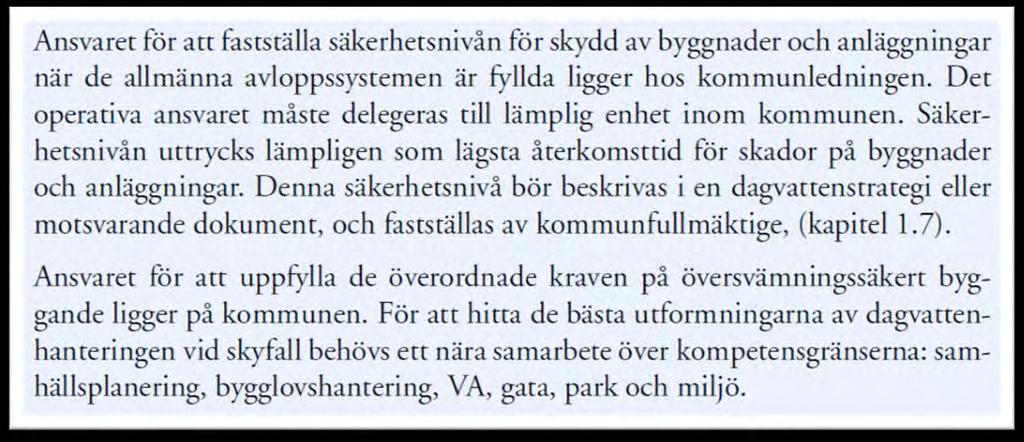 Kommun ansvarar för
