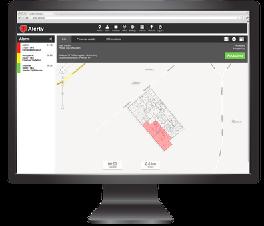 Larmmottagning Alerty larmportal Administration av larm, larmbärare, larmmottagare och inomhuspositionering m.m.