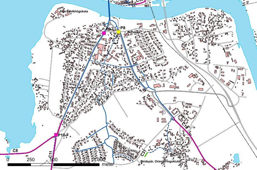 3.2 CYKELPLAN (KF 11 JUNI 2012) Under år 2012 fastställdes en cykelplan för Leksands kommun som utgör underlag för översiktsplanen.