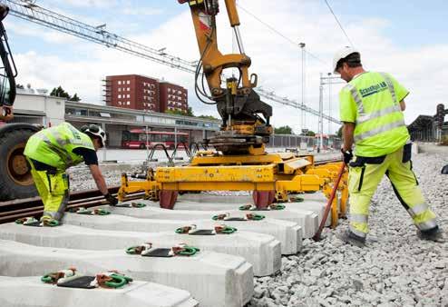Klimatkrav på infrastruktur I förfrågan framgick ett utgångsläge i antal kg CO 2 -ekvivalenter per styck betongsliper och krav på reduktion i procent i förhållande till detta.