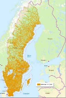 procent av Sveriges yta. Åtgärder för att minska bullret kan ge väsentligt positiva effekter.