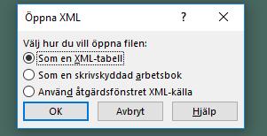 Du kommer då att få upp två dialogrutor som du skall