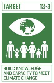 1 Stärka motståndskraften mot och förmågan till anpassning till klimatrelaterade faror och naturkatastrofer i alla länder. 13.