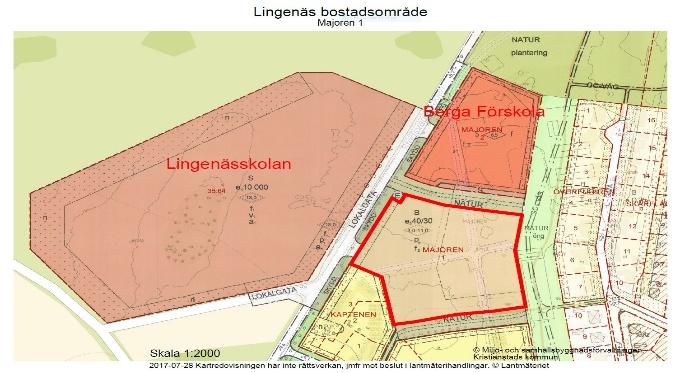 För att skapa Lingenäs bostadsområde krävs en god dialog och samverkan mellan alla inblandade aktörer, eftersom skolan, förskolan och bostadsområdet delvis kommer att byggas samtidigt.