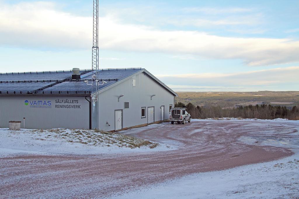 Att få igång biologin i reningsverket är en nyckel till att klara turismkraven. Bild/Mårten Sundström»Det är ett typiskt fritidsområde med 7 000 bäddar i skidområdet.