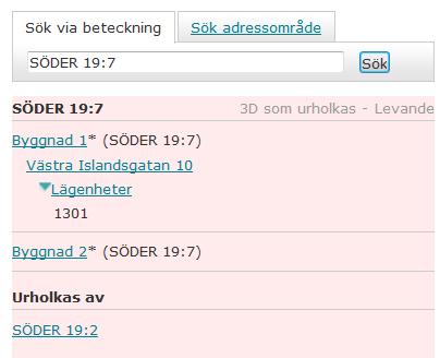 92 (132) Lägenheten kan nås både från Söder 19:7 och söder 19:2 eftersom byggnaden är kopplad till båda fastigheterna enligt