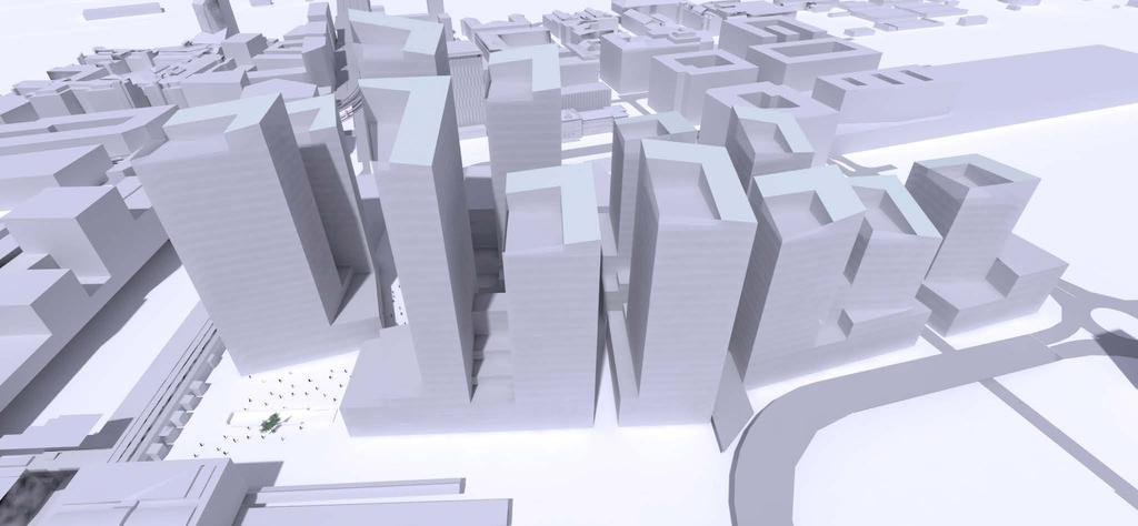 SKYLINE FORSLAG 3B VIEW FRA SYD KANOZI ARKITEKTER (se) +