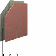 Tunntegel Ssytemkomponenter Grundbeläggning / Klisterbruk Sto Tunntegel Lätt, elastisk fasadbeklädnad för efterlikning av klinker- och tegelytor Systemfördelar klinkerutseende enligt kundens