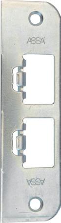 3028500 Slutbleck 2862-2 Förzinkad st 3028502 Slutbleck 2862-3 Förzinkad st Assa standardslutbleck 2863 5-6 Ett slutbleck för innerdörrar och utrymmen utan krav på godkänd låsenhet. För dubbelfallås.