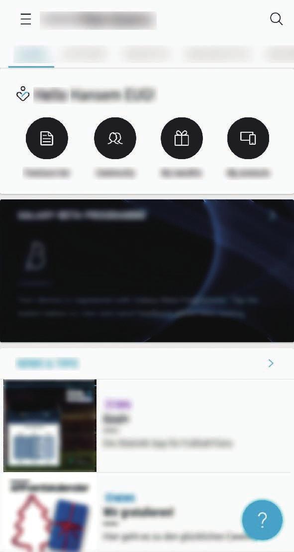 Appar och funktioner Samsung Members Samsung Members erbjuder kunder supporttjänster som diagnos av enhetsproblem, och användare kan skicka in frågor och felrapporter.
