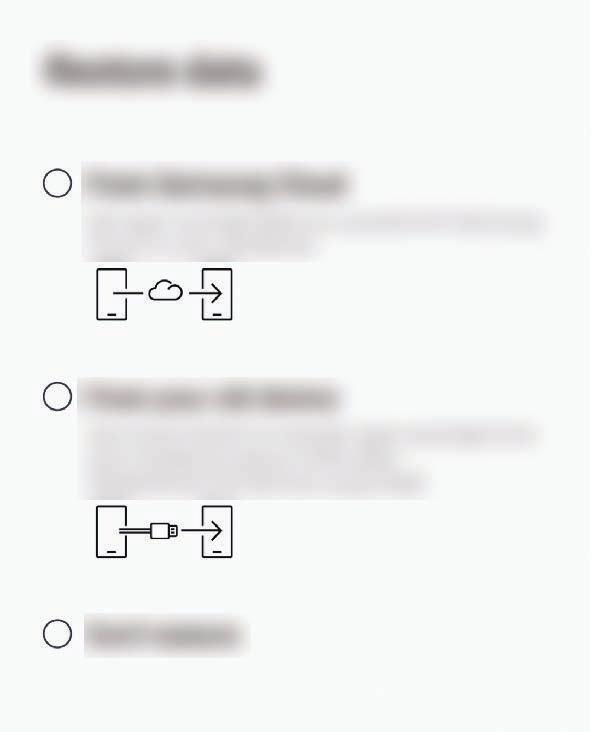 Se Samsung account för mer information.