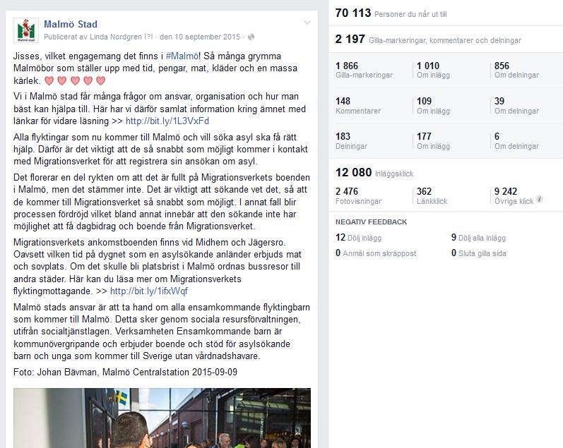 3:e största räckvidd på