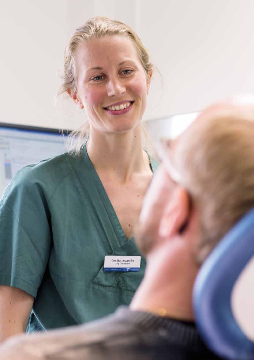 Cecilia har alltid varit intresserad av käkkirurgi. Det är konkret. Lite mer rejält. Inte lika känsligt för bristande patientkooperation som exempelvis behandling av återkommande karies kan vara.