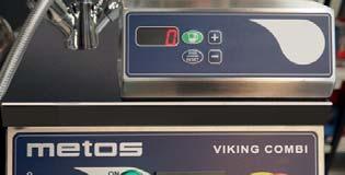 Det tar några minuter för det extra vattnet att rinna ut. Om man först vill stjälpa den nedkylda produkten ur grytan skall ånggeneratorns kontrollventil stängas innan grytan stjälps.